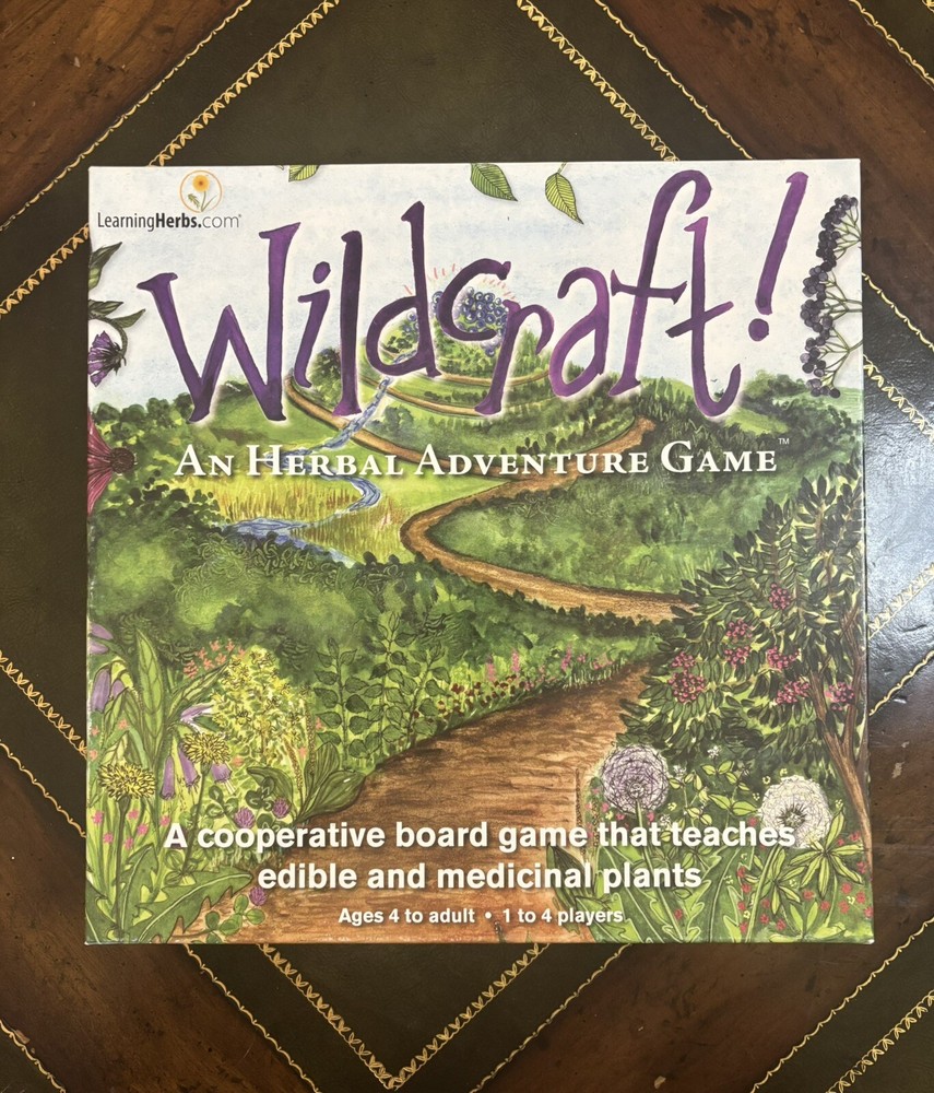 Wildcraft Herbal Adventure Board Game 2013 Edition for Learning Healing Plants and Homeschooling