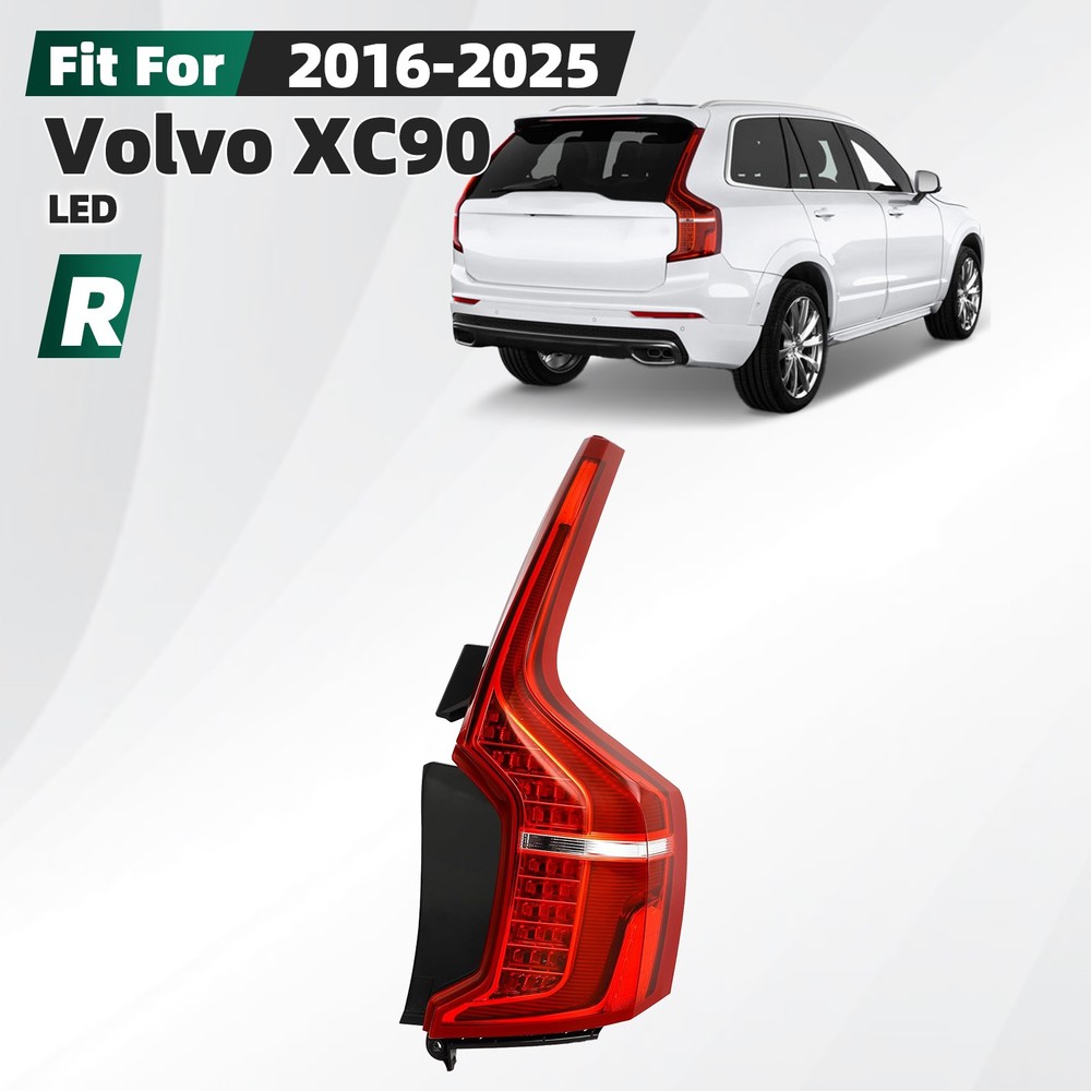 LED Rear Outer Tail Light For 2016-2025 Volvo XC90 Brake Lamp Passenger Right