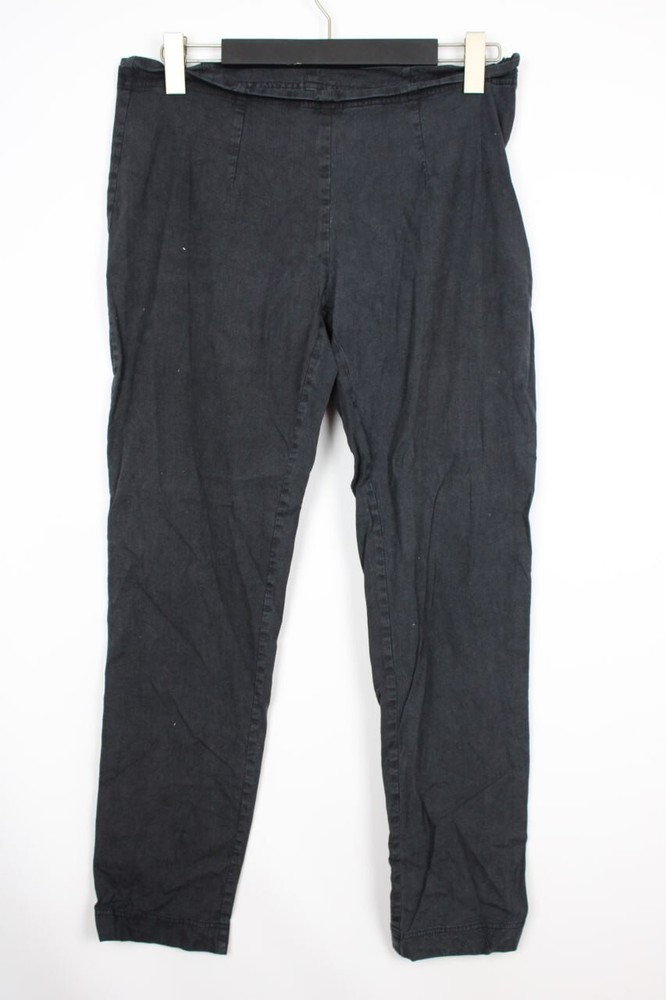 RUNDHOLZ Black Slim Fit Skinny Stretch Chino Dress Pants Trousers Size XL / W32