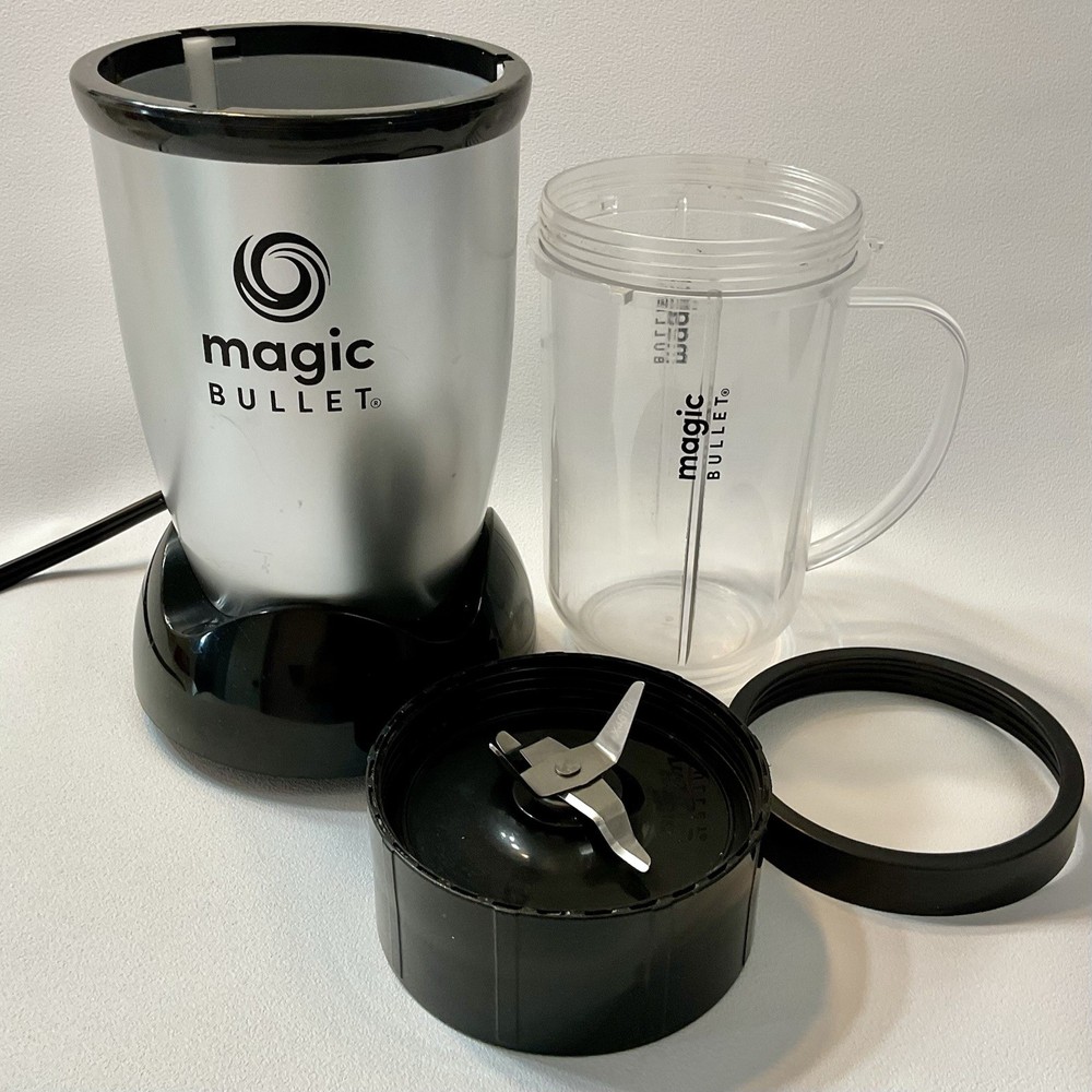 Magic Bullet MBR-1101 18oz Single Speed Silver Jar Blender