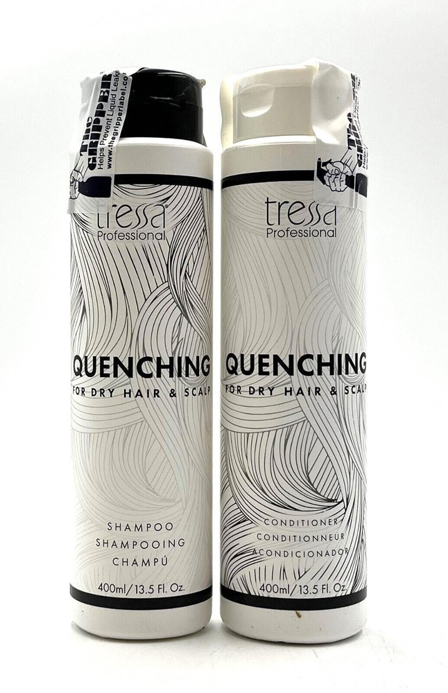 Tressa Quenching Shampoo and Conditioner Duo for Dry Hair Scalp 13.5 oz