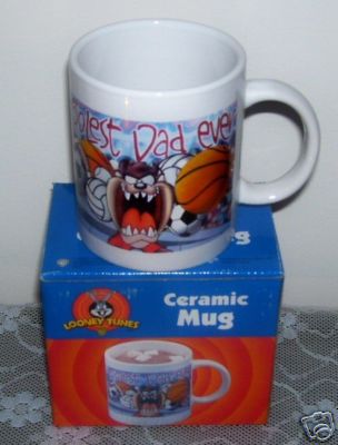 Fathers Day Looney Tunes Taz Dad Coffee Tea Ceramic Mug  -image