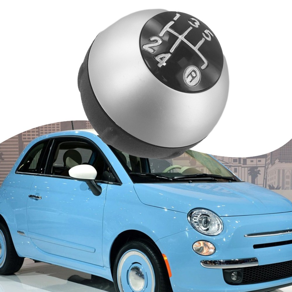 Luxury Gear Shift Knob for Fiat For 500 and For 500C Easy Installation