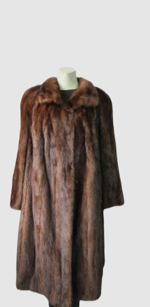Women's Size 10 Mink Fur Coat on Sale