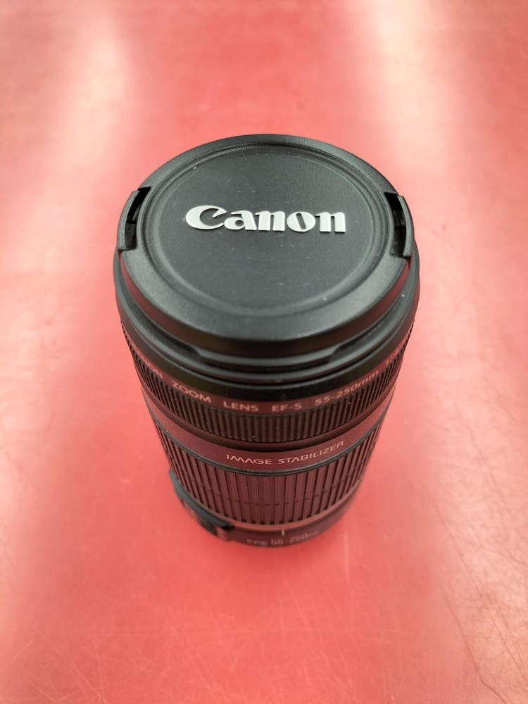 Canon EF-S 55-250mm f/4-5.6 IS STM Telephoto Zoom Lens for DSLR Cameras with Image Stabilization