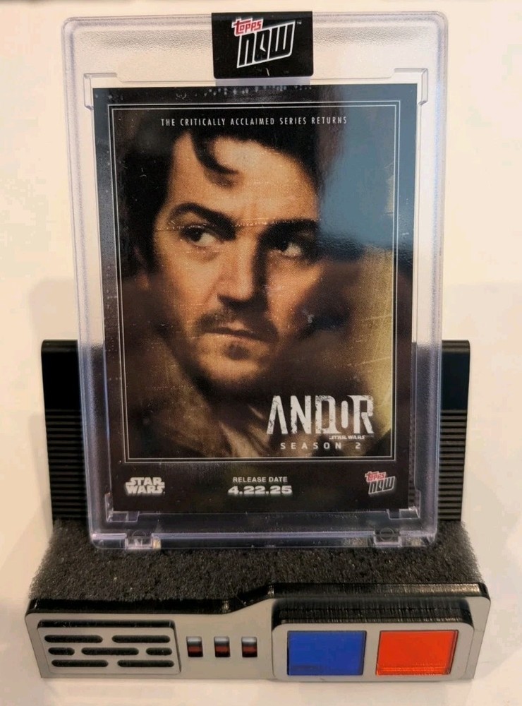 2025 Topps NOW Star Wars #AS2 Andor Season 2 Encased Card In Hand Ships Today