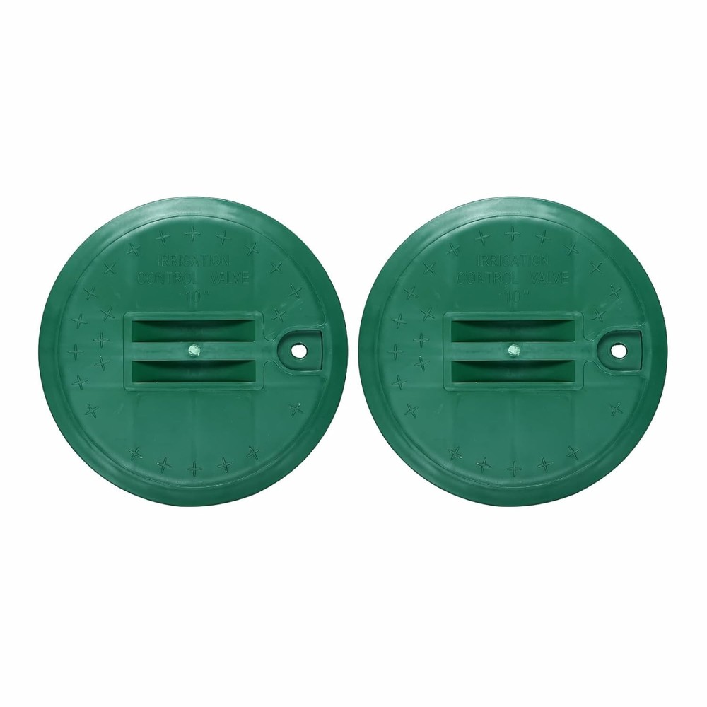 Mariyandh 2 Pack Valve Box Cover Lid 10-inch for Sprinkler Irrigation 10 inch