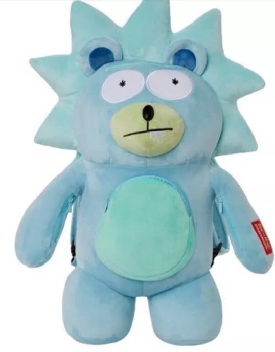 Spray ground, Rick and Morty bear backpack