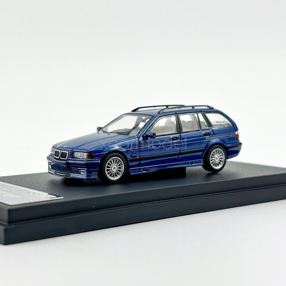 Mortal 1:64 Scale Blue Alpina B8 E36 Wagon Sports Diecast Metal Car Model