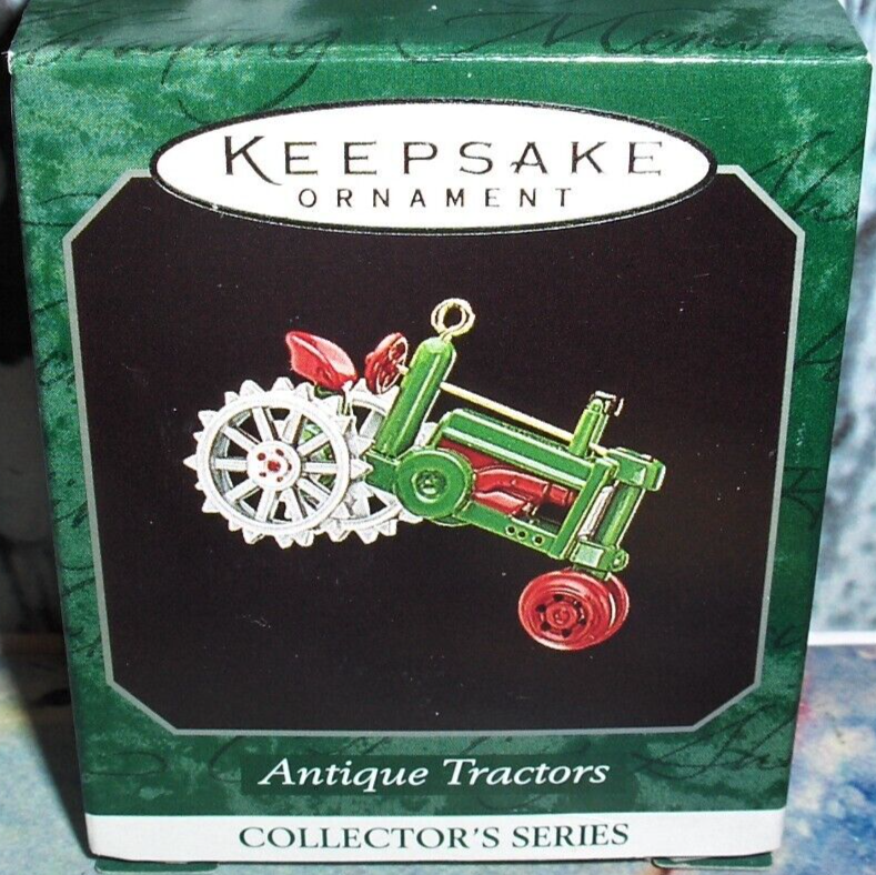 Antique Tractors`1998`Miniature-The Antique Tractors Series,Hallmark Ornament-
