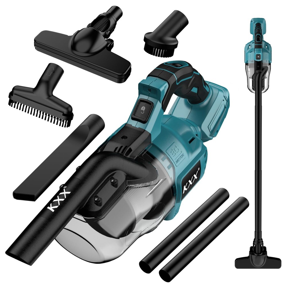 Cordless Vacuum for makita 18V Battery, Handheld Electric Power Vacuum Cleane...