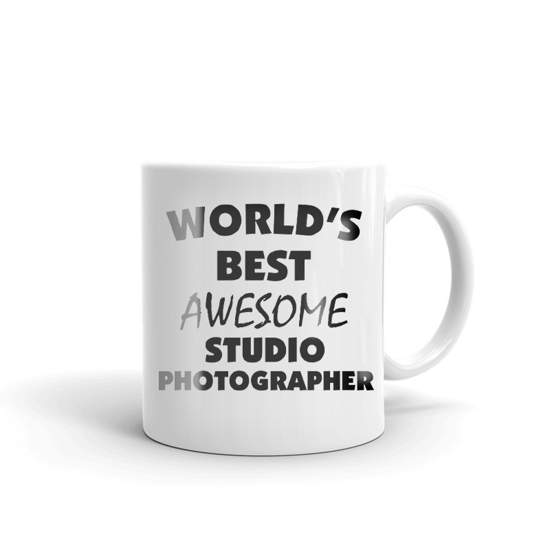 World's Best Awesome Studio Photographer Coffee Tea Ceramic Mug Office Cup Gift