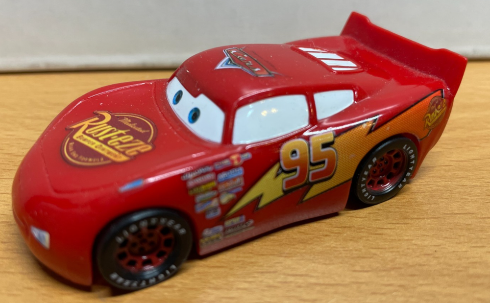 TARGET Plastic Lightning McQueen CARS MOVIE 2006 ZERO VALUE Gift Card FREE SHIP