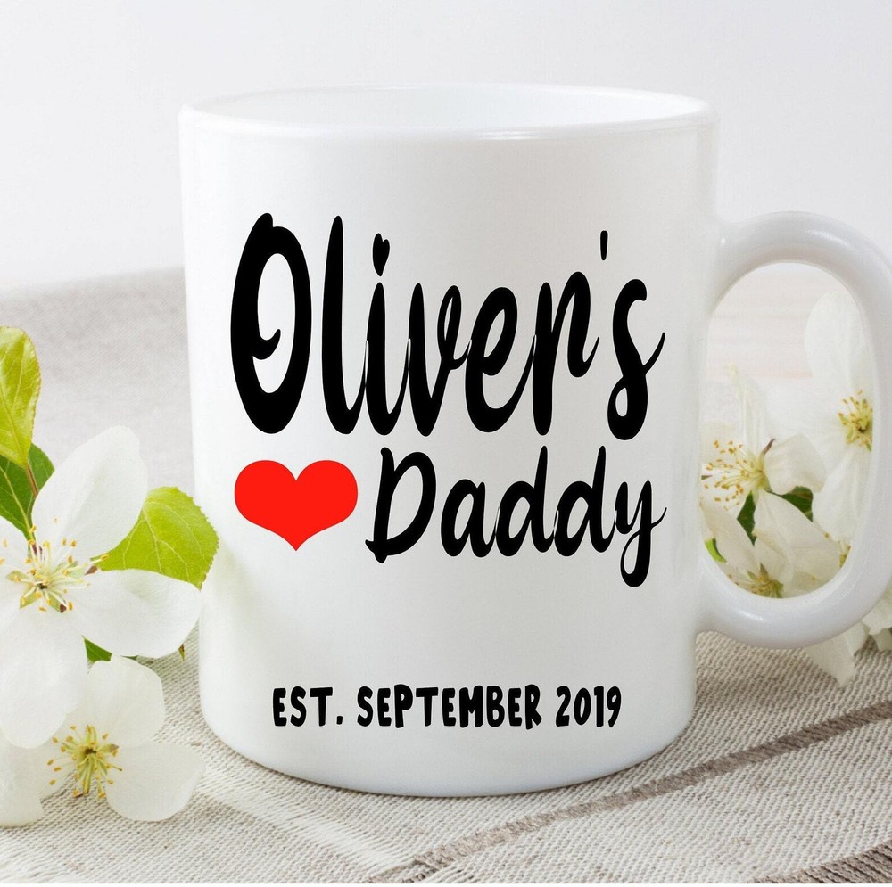 Personalised Custom Father S Day Mug Dad Daddy To Be Father Papa Great Gift For