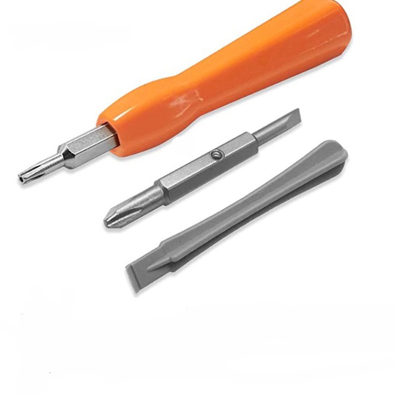 Chromium Vanadium Double Screwdriver Set with Ergonomic Handle