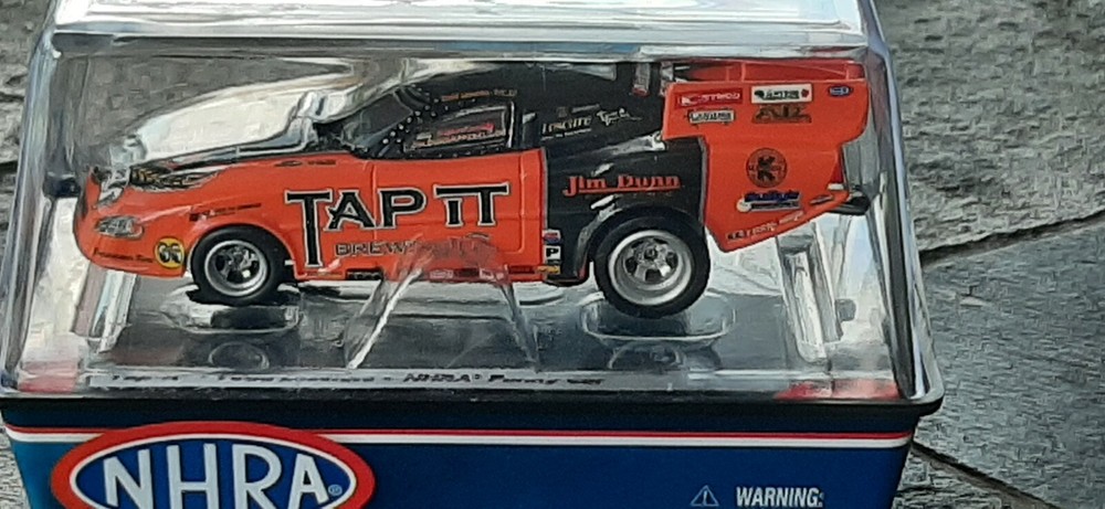 NHRA Autoworld Rel 9 TAP IT Todd Lesenko Funny Car 4 Gear HO Slot Car Run on AFX