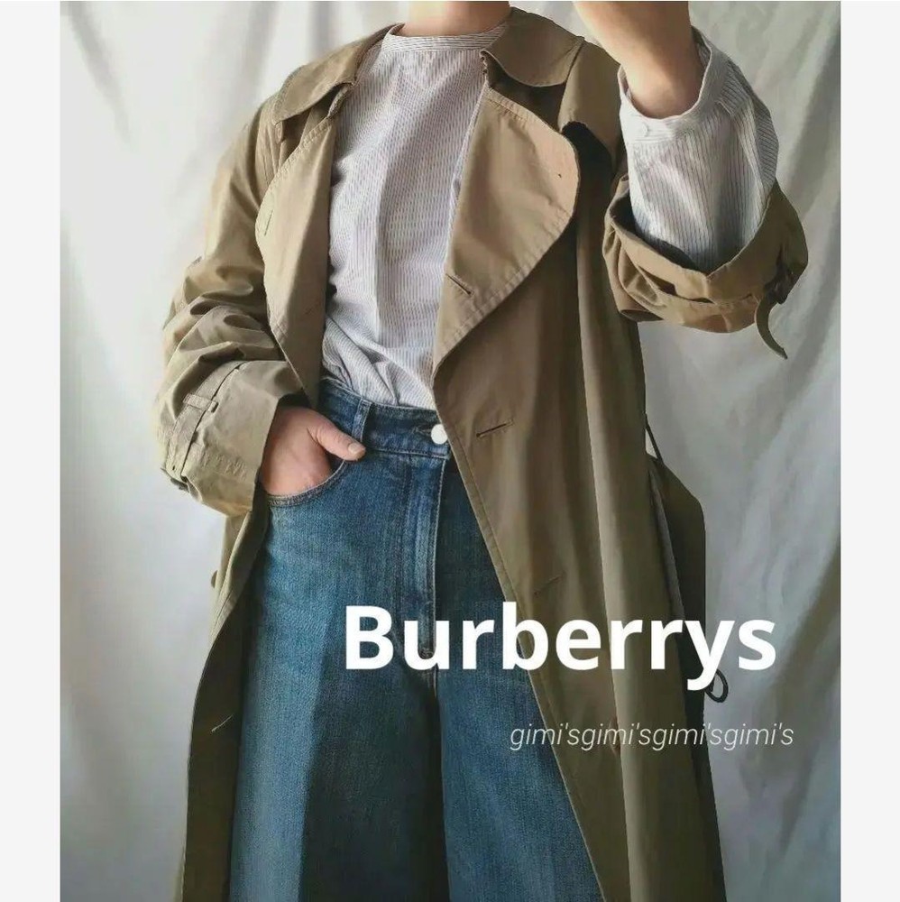 Made In The Uk Burberrys Vintage Trench Coat Long Nova Check