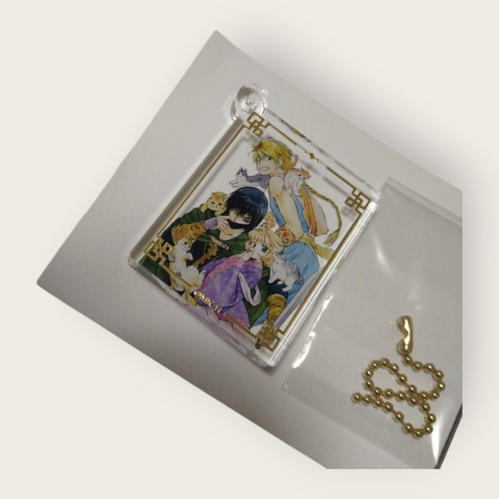 Yona Of The Dawn Ogen Art Exhibition Trading Foil Stamping Keychain