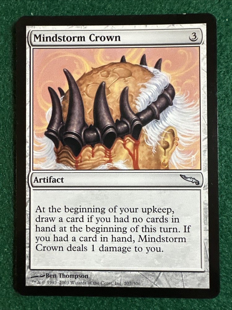 Mindstorm Crown Mirrodin MTG Regular Edition Card