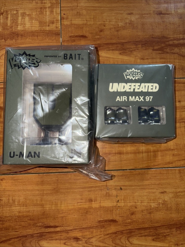 Kokies X Undefeated x BAIT U Man Nike Air Max 97 Set Brand New Sealed