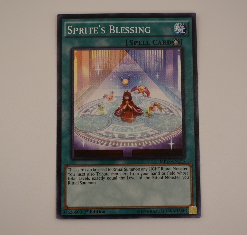 Sprite's Blessing MP17-EN156 2017 Mega-Tins Mega Pack 1st Edition