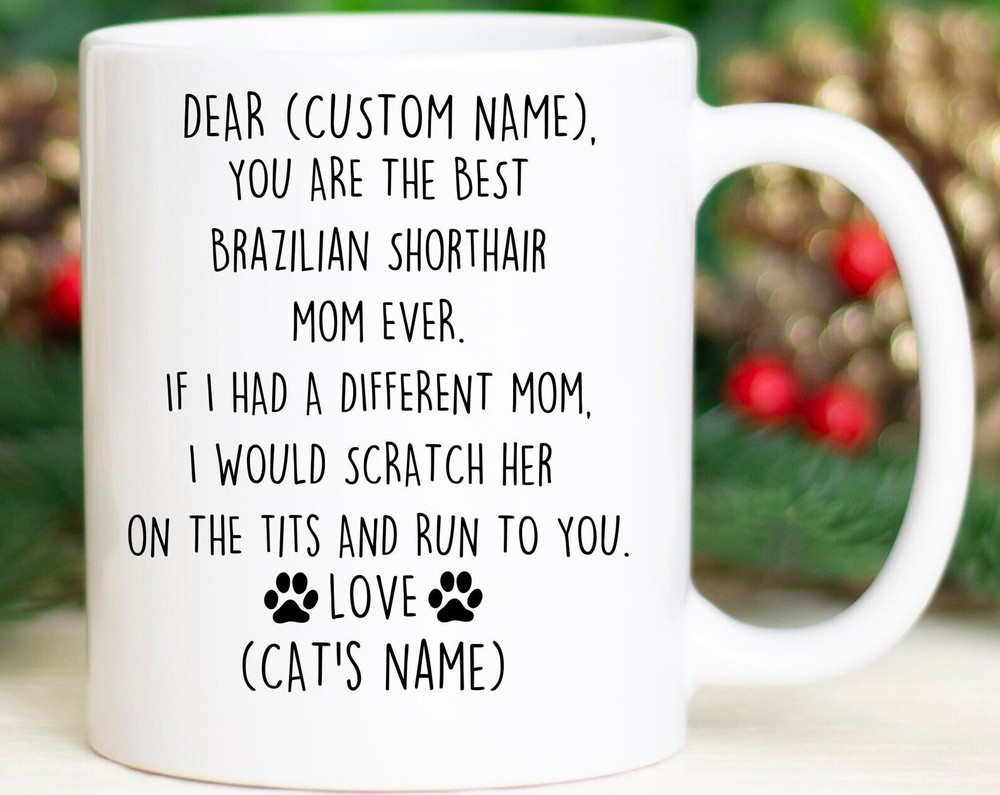 Brazilian Shorthair Mom Birthday Gift Brazilian Cat Mom Christmas Gift Brazil Ca