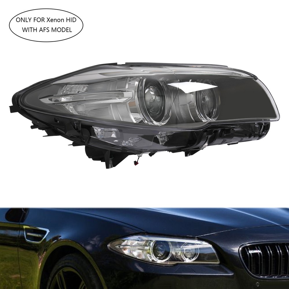 For 2014-2017 BMW 5 Series F10 F18 Adaptive Xenon/HID Headlights w/AFS Headlamps