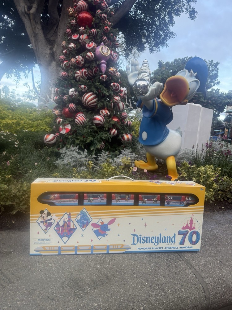 Disneyland 70th Anniversary Monorail New 2025 Disney Mickey Exclusive