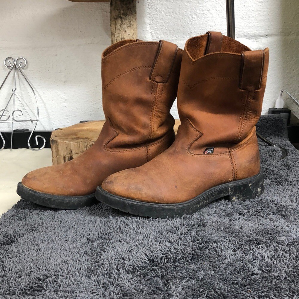 Justin boots soft leather boots size 13.5