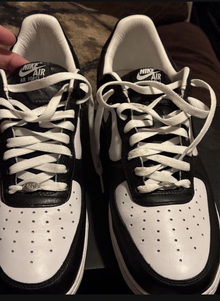 Nike Terror Squad x Air Force 1 Low 'Black White Size 11.5