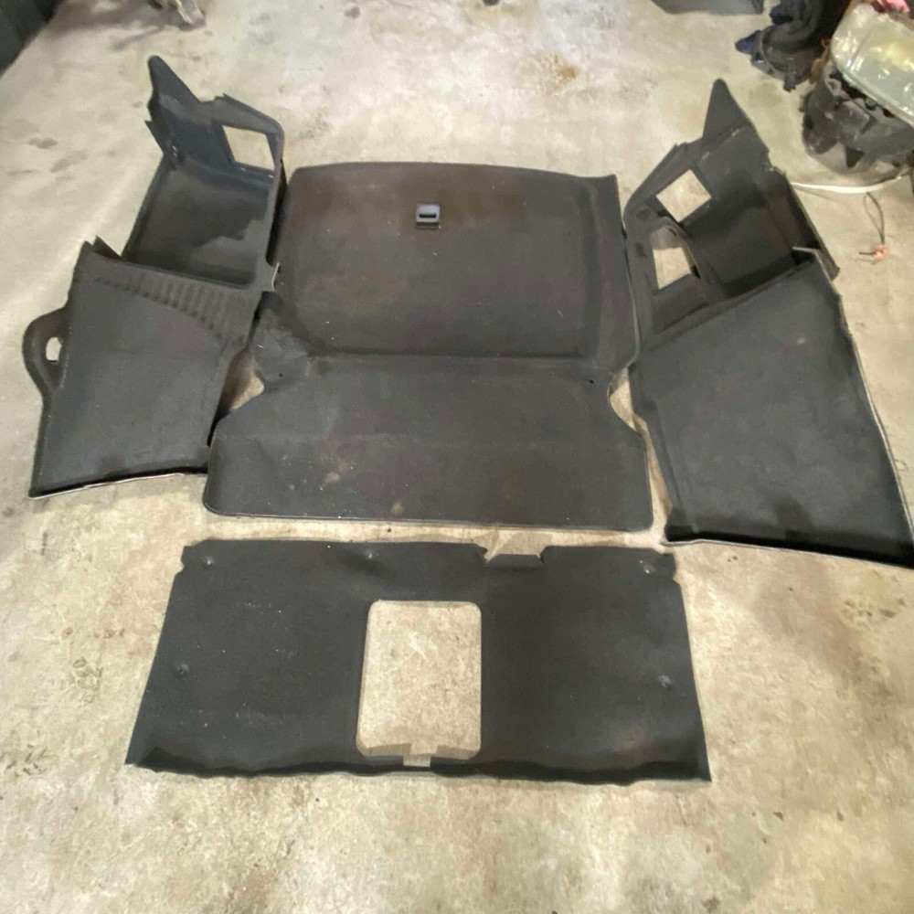 Audi A8 D2 Quattro Interior Trunk Lining Trim Black 4D0863945 4D0863879