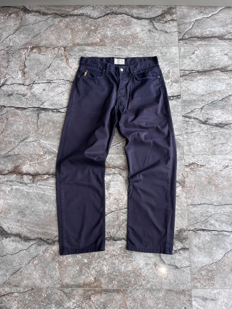 Armani Jeans 90s Vintage Men's Eco-Wash Denim Pants Jeans Made in Italy Size 33