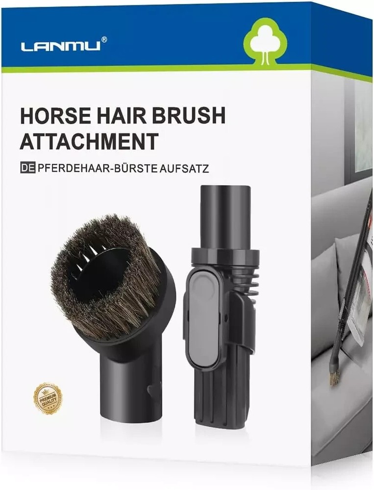 LANMU Horse Hair Brush Attachment Adapter for Shark IX141 IZ462H IZ483H IZ363HT