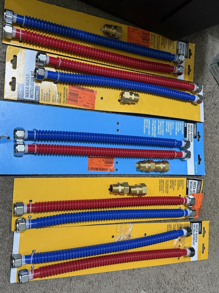 Everbilt EBWCB-07-18EKIT Electric Water Heater Installation Kit ASIS READ DESCRI