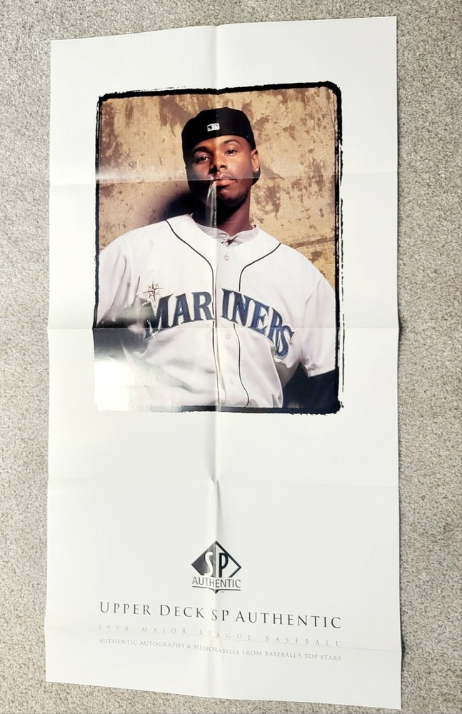 RARE DEALER POSTER 1998 Upper Deck SP AUTHENTIC KEN GRIFFEY JR SEATTLE MARINERS