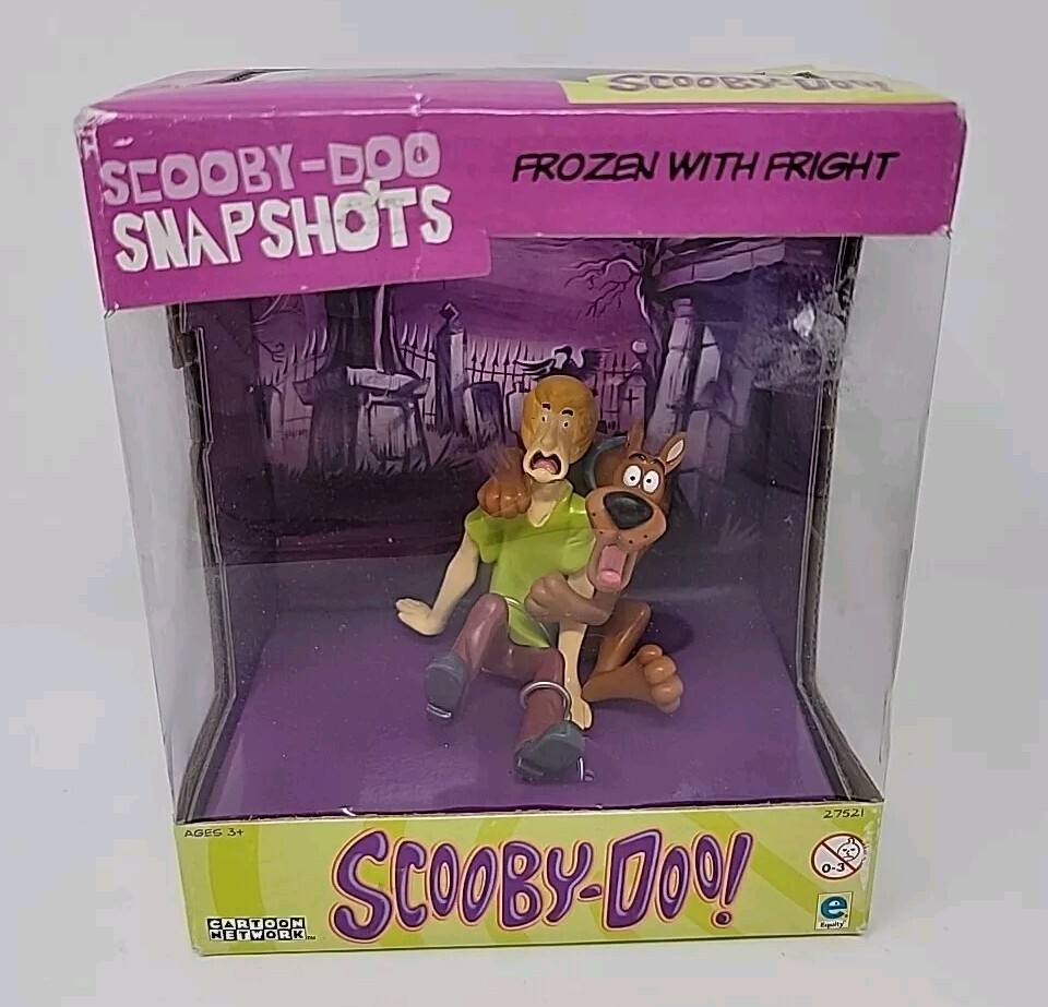 Scooby-Doo Snapshots Shaggy Cartoon Network Frozen with Fright Figures 27521