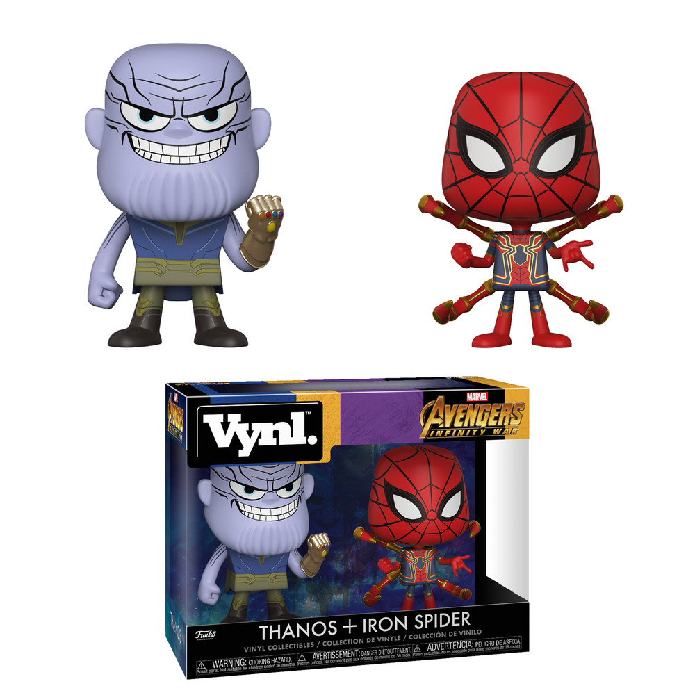 Funko VYNL.: Marvel - Avengers Infinity War-2 Pack-Thanos&Iron Spider