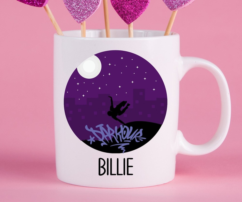 Personalized Parkour Mug Parkour Gift Ideas Parkour Cup Gifts For Parkour Lovers