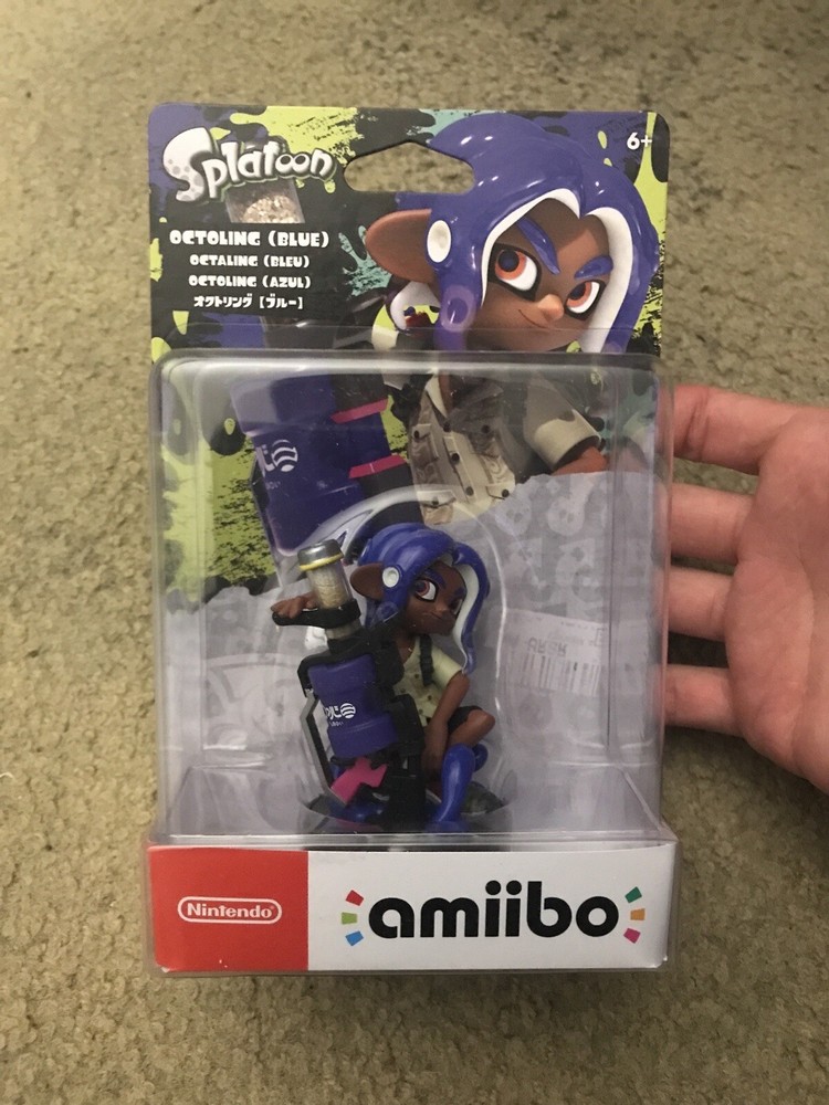 Nintendo Octoling Blue Amiibo Splatoon 3 Switch | Brand New Sealed