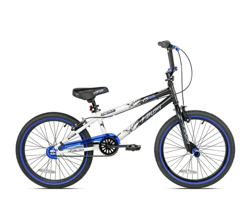 20 Inch Kent Ambush BMX Bike for Kids Ages 7-14 in Blue