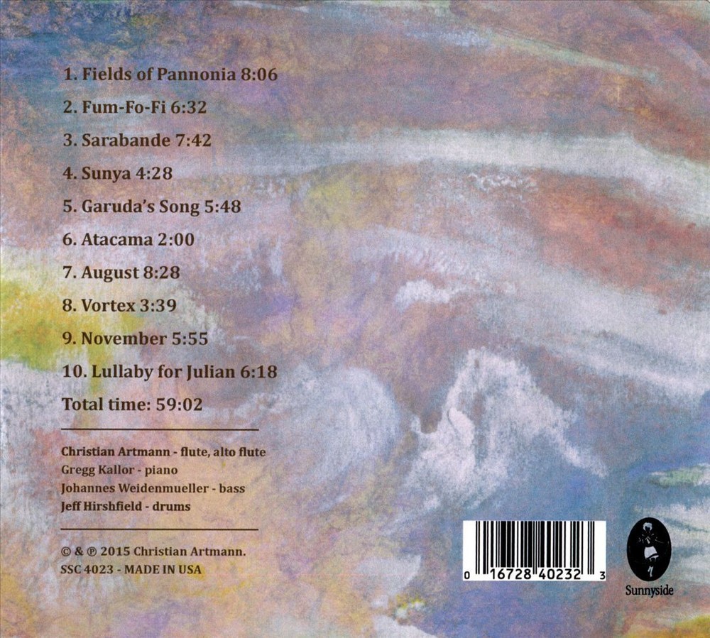 CHRISTIAN ARTMANN FIELDS OF PANNONIA NEW CD