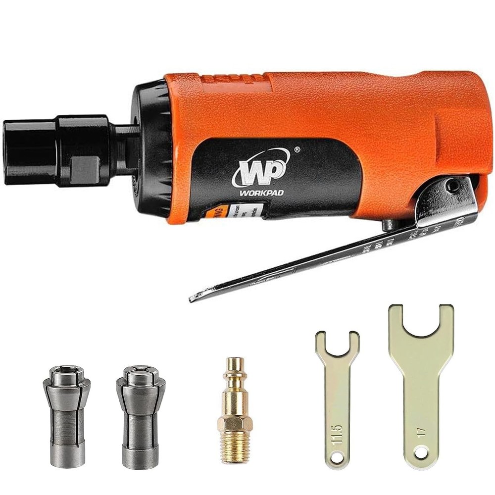 WORKPAD Mini Air Straight Die Grinder 25000 RPM Pneumatic Tool