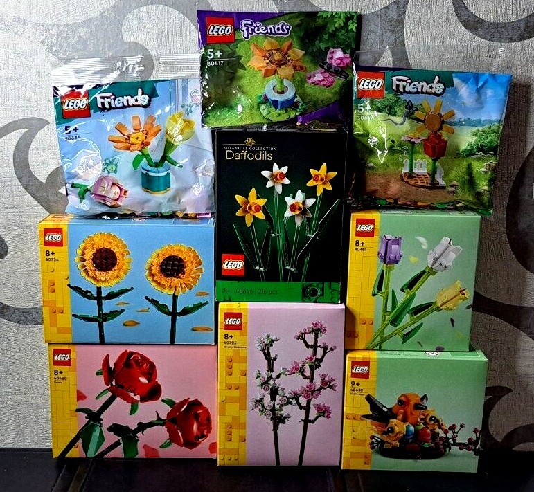 LEGO Seasonal Flower Sets for Mother's Day and Spring - New Arrivals-image