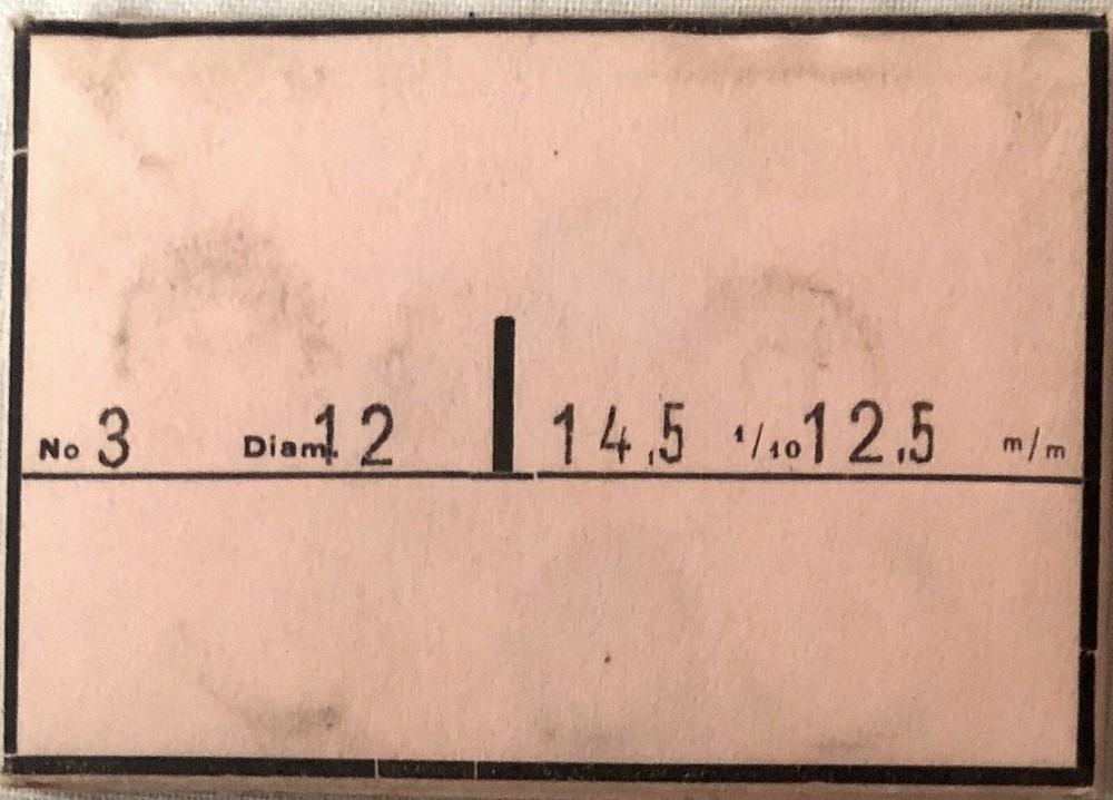 1X BR 6550 Mainspring 14.5x12.5mm Ø12 Watch Repair Part