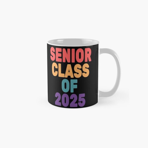 Senior Class of 2025 Vintage Retro Gift Classic Mug , Gift For Family