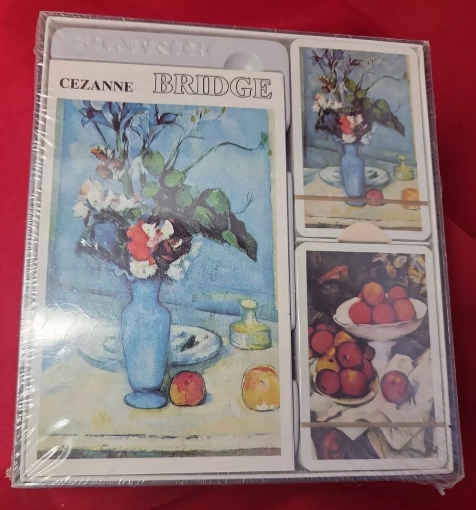 NEW Vintage Piatnik Bridge 2 Deck Playing Cards + Score Booklet Made in Austria