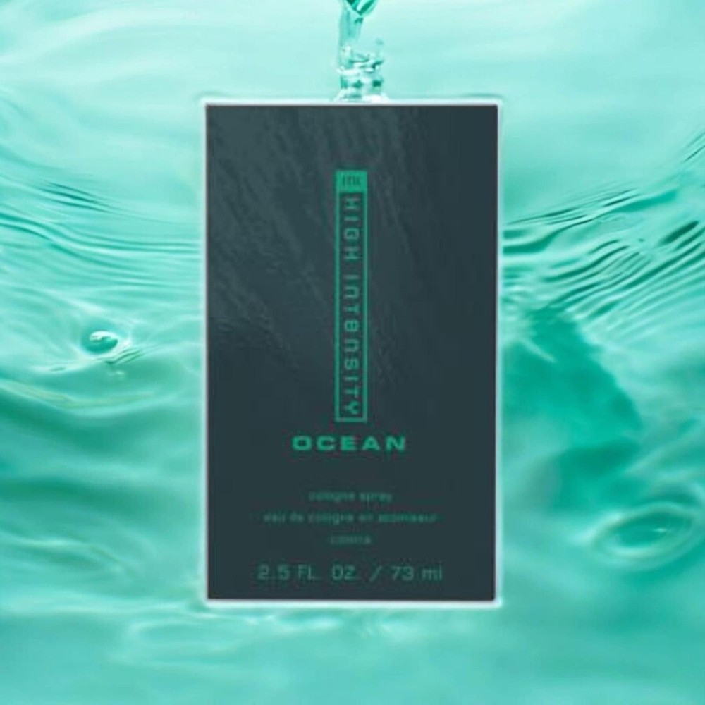 Mary Kay High Intensity OCEAN Cologne Spray for Men 2.5 oz / 73 ml New