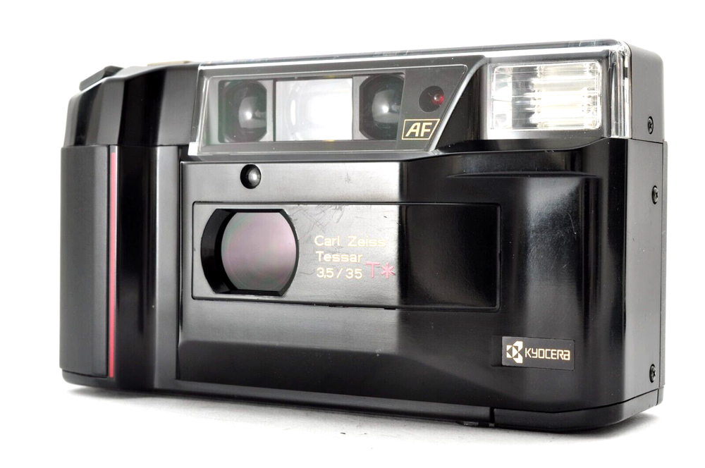 Kyocera Yashica T2 35mm Film Camera with Carl Zeiss T* Lens Japan Near Mint