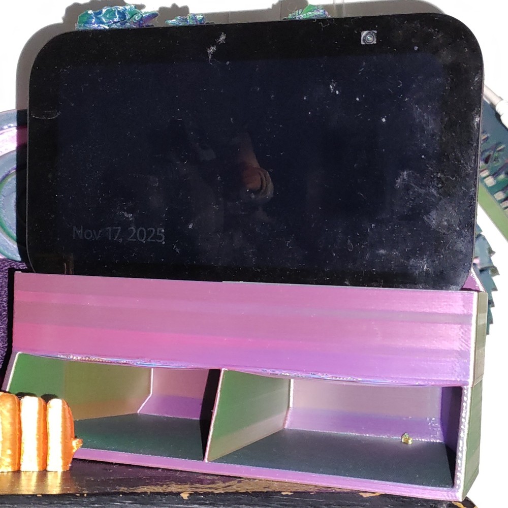Amazon Echo Show 5  Alexa Multicolor Stand 3d printed with slots