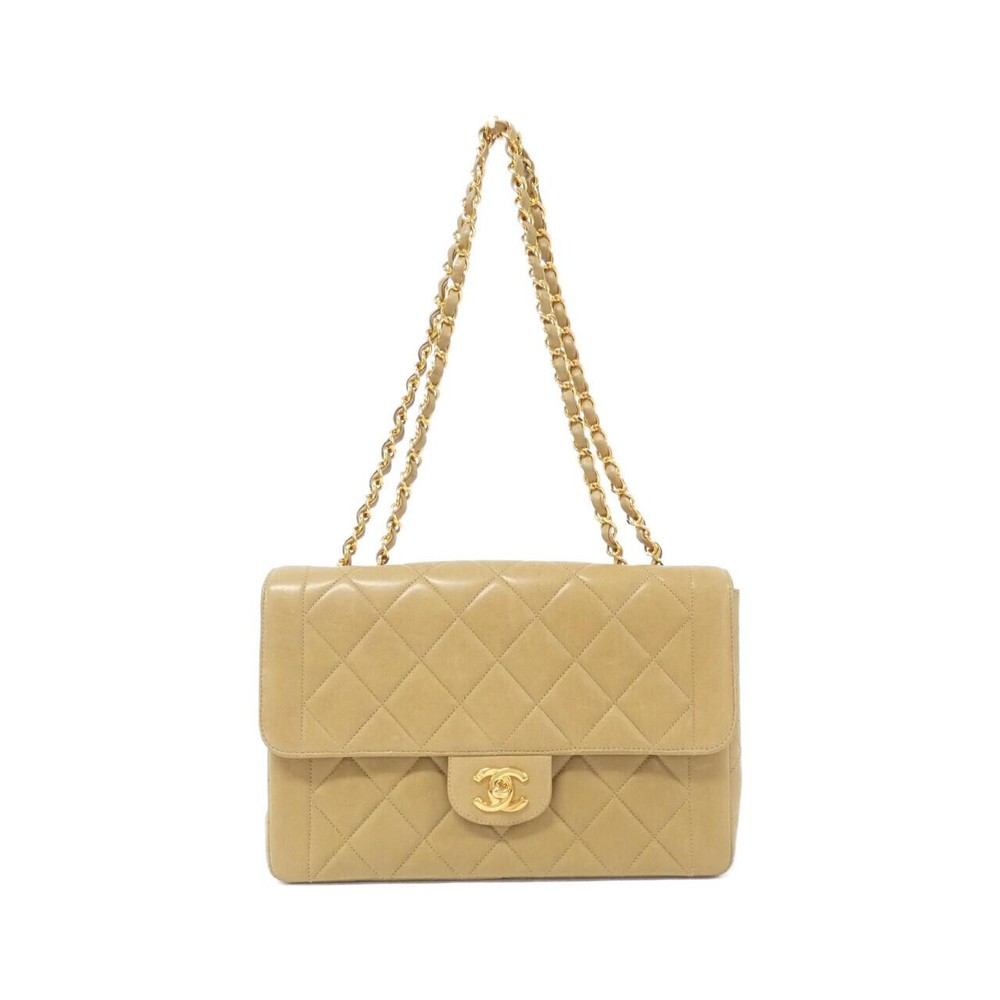 Vintage CHANEL 05290 Shoulder Bag in Classic Black